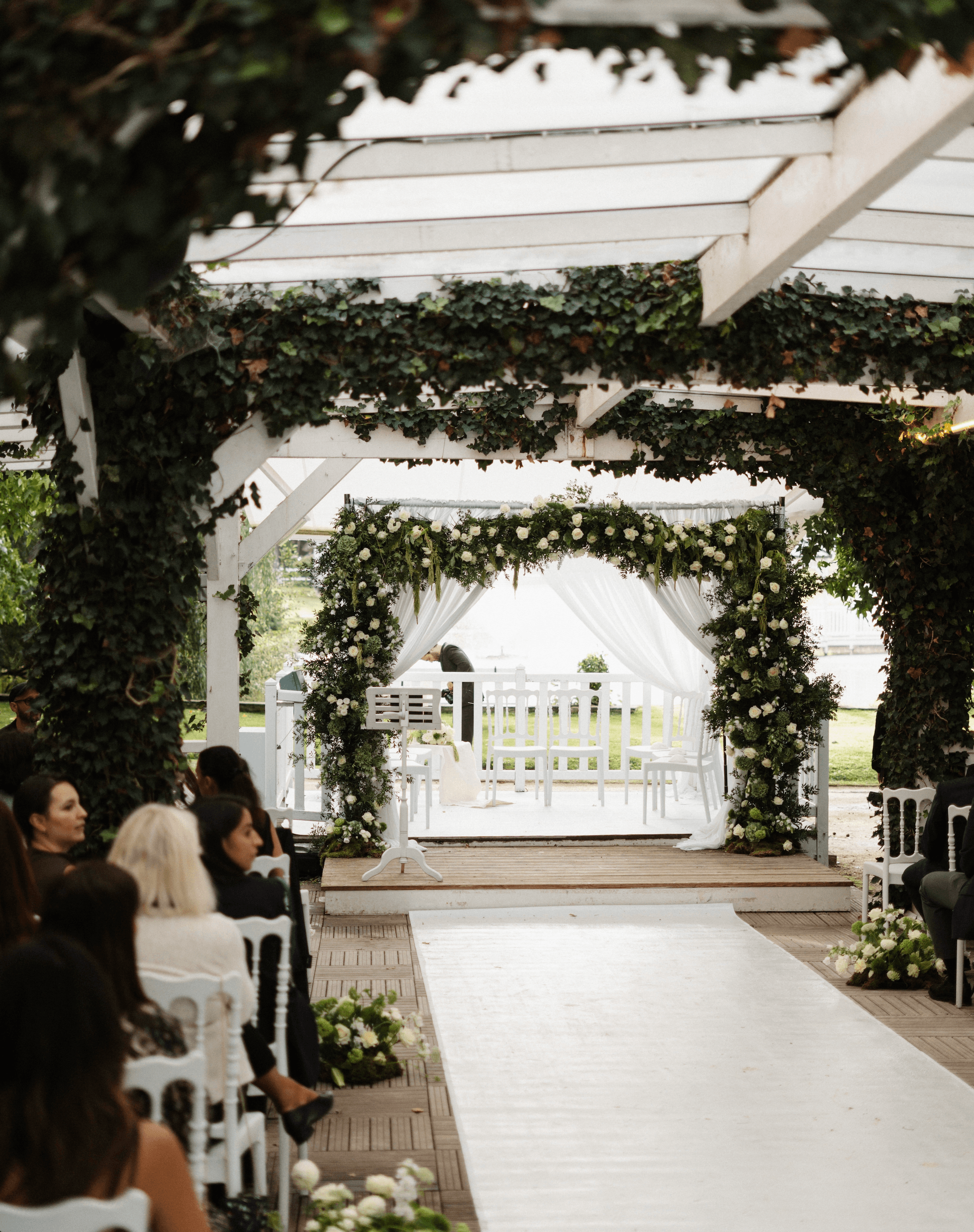 arche de cérémonie mariage Houppa